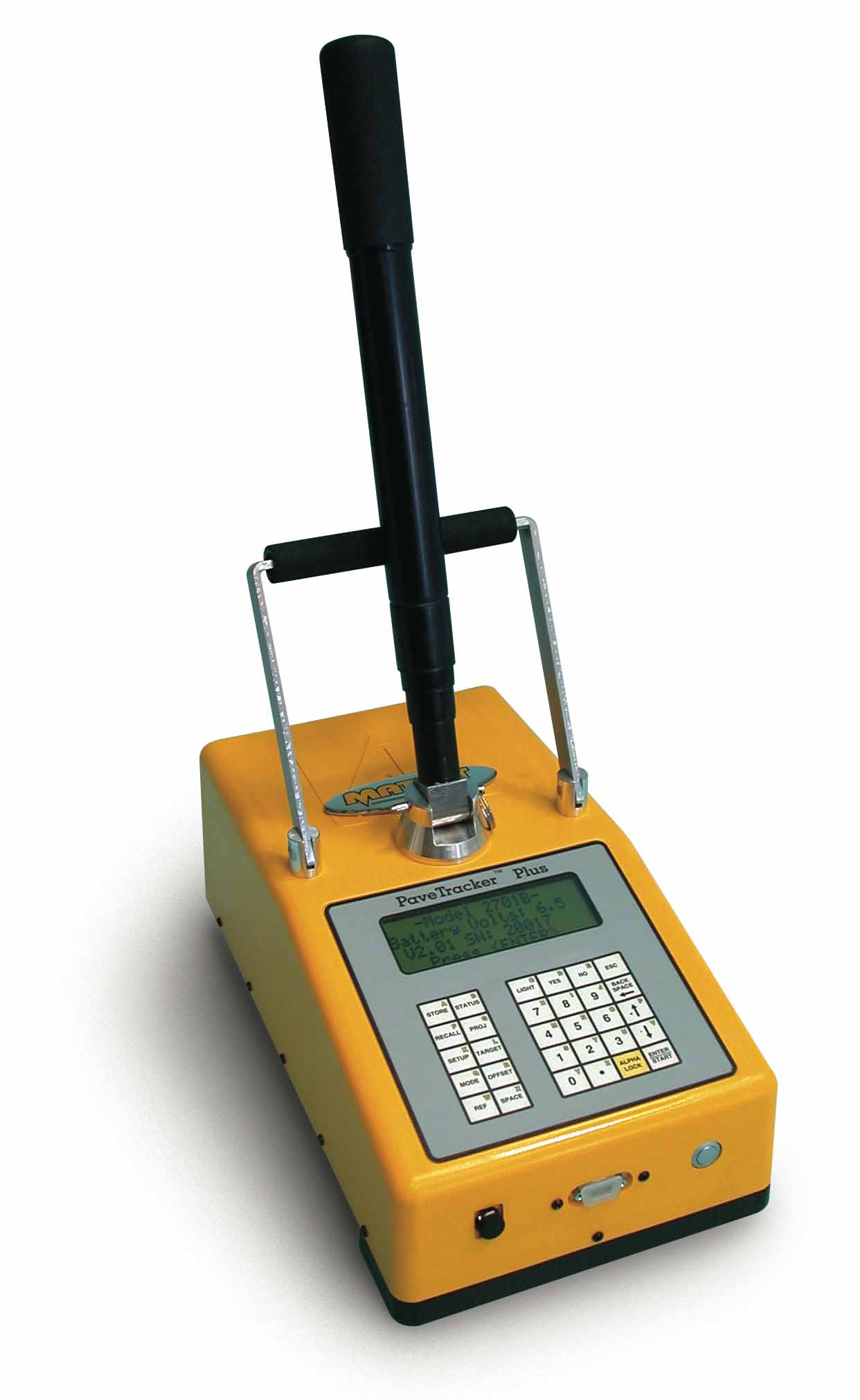 NON NUCLEAR ELECTROMAGNETIC DENSITY GAUGE, INFRARED TEMPERATURE SENSOR